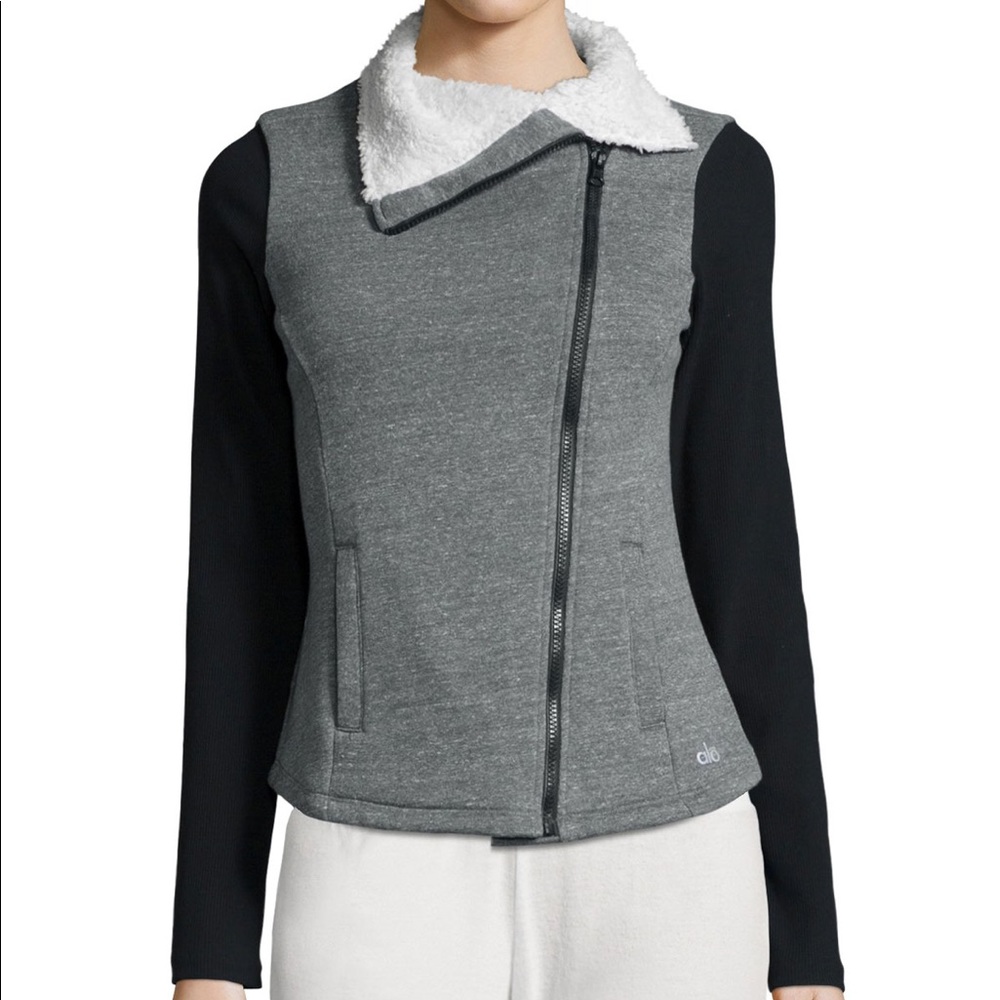 ALO yoga Tao Asymmetric fleece